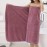 1pc Oversized Super Soft & Absorbent Bath Towel - Quick-Drying, Comfortable, and Cute - Perfect for Women's Shower, Bathroom, and Home Supplies, 90*180cm