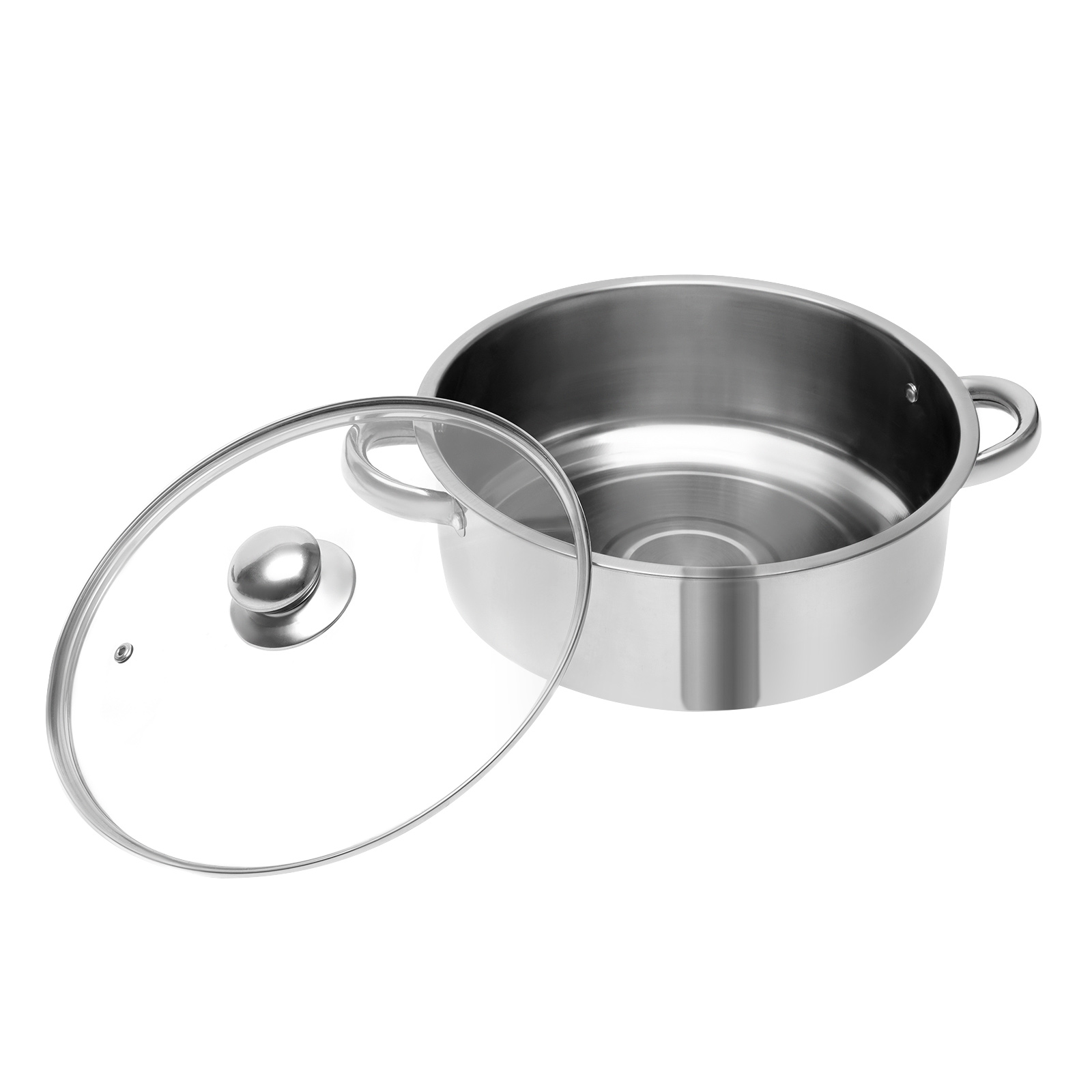 5 tier 26cm stainless steel steamer cooker kitchen food cooking glass lid details 8