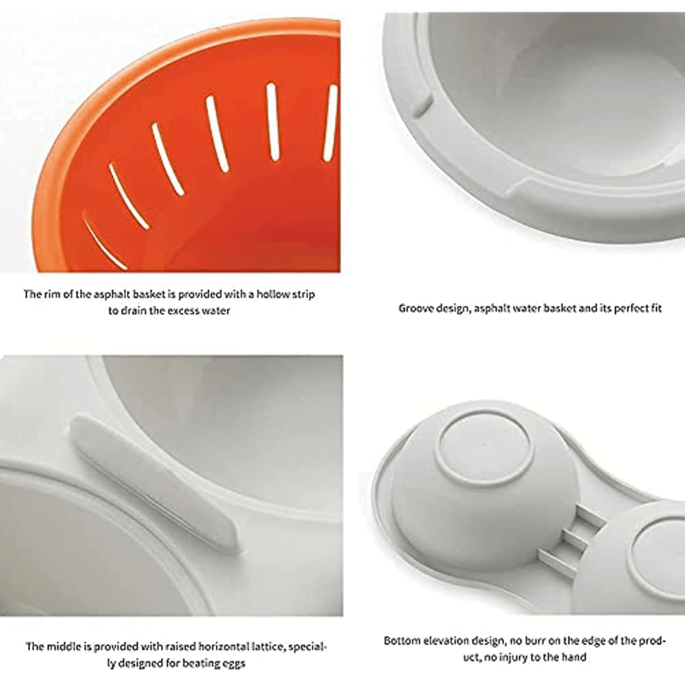 one set of microwave eggs poacher microwave boiler 2 cups design cookware kitchen tools details 6