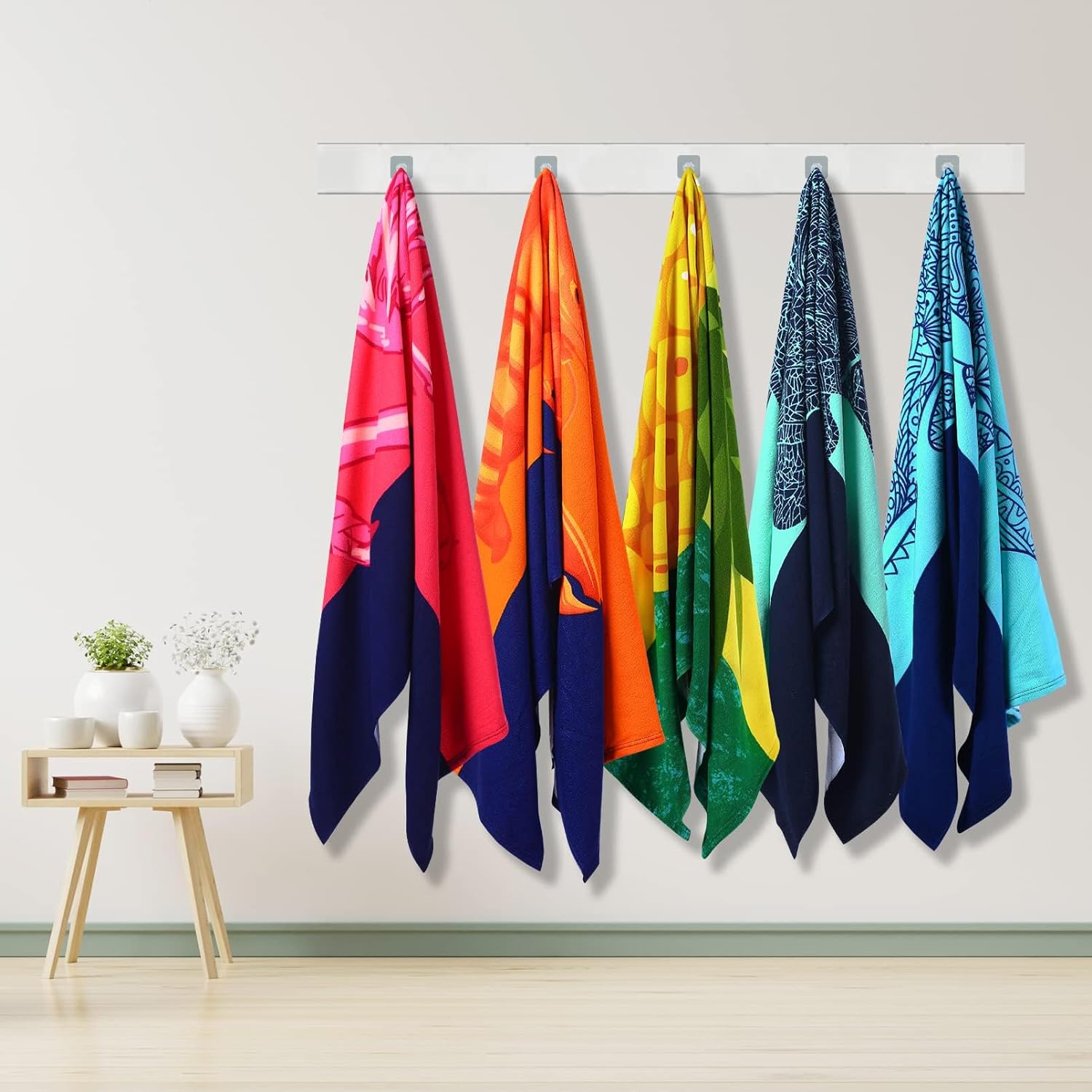 jubejoy oversized beach towel set 40 x 70 in xl extra large pool swim camping travel terry towels blanket bulk for adult women men cruise lounge chair cover gift details 3