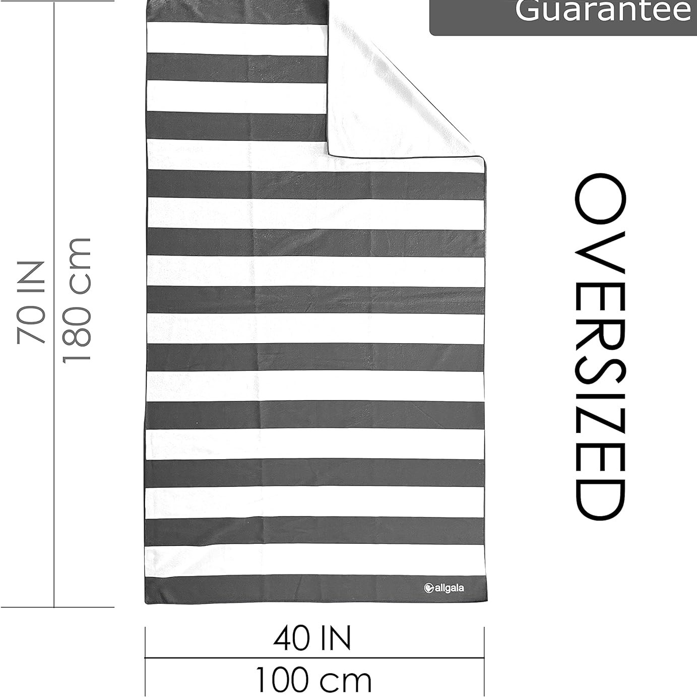 jubejoy oversized beach towel set 40 x 70 in xl extra large pool swim camping travel terry towels blanket bulk for adult women men cruise lounge chair cover gift details 19