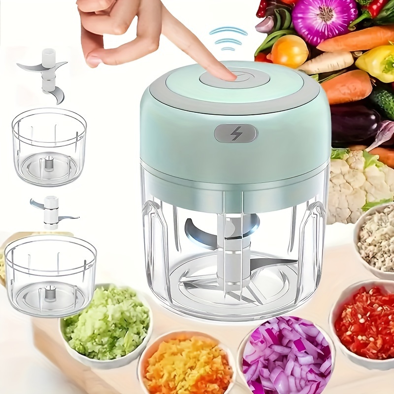wireless mini electric garlic masher effortlessly mash and for delicious meals details 0