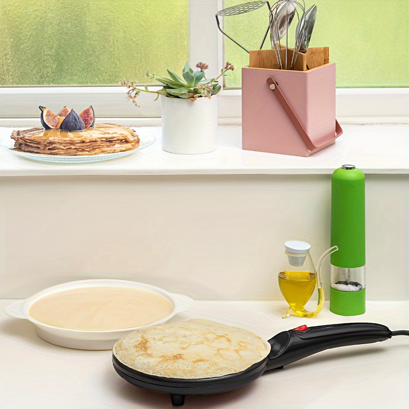 pancake machine home electric baking pan mini pancake machine spring pancake machine automatic muffin machine chicken burrito details 1
