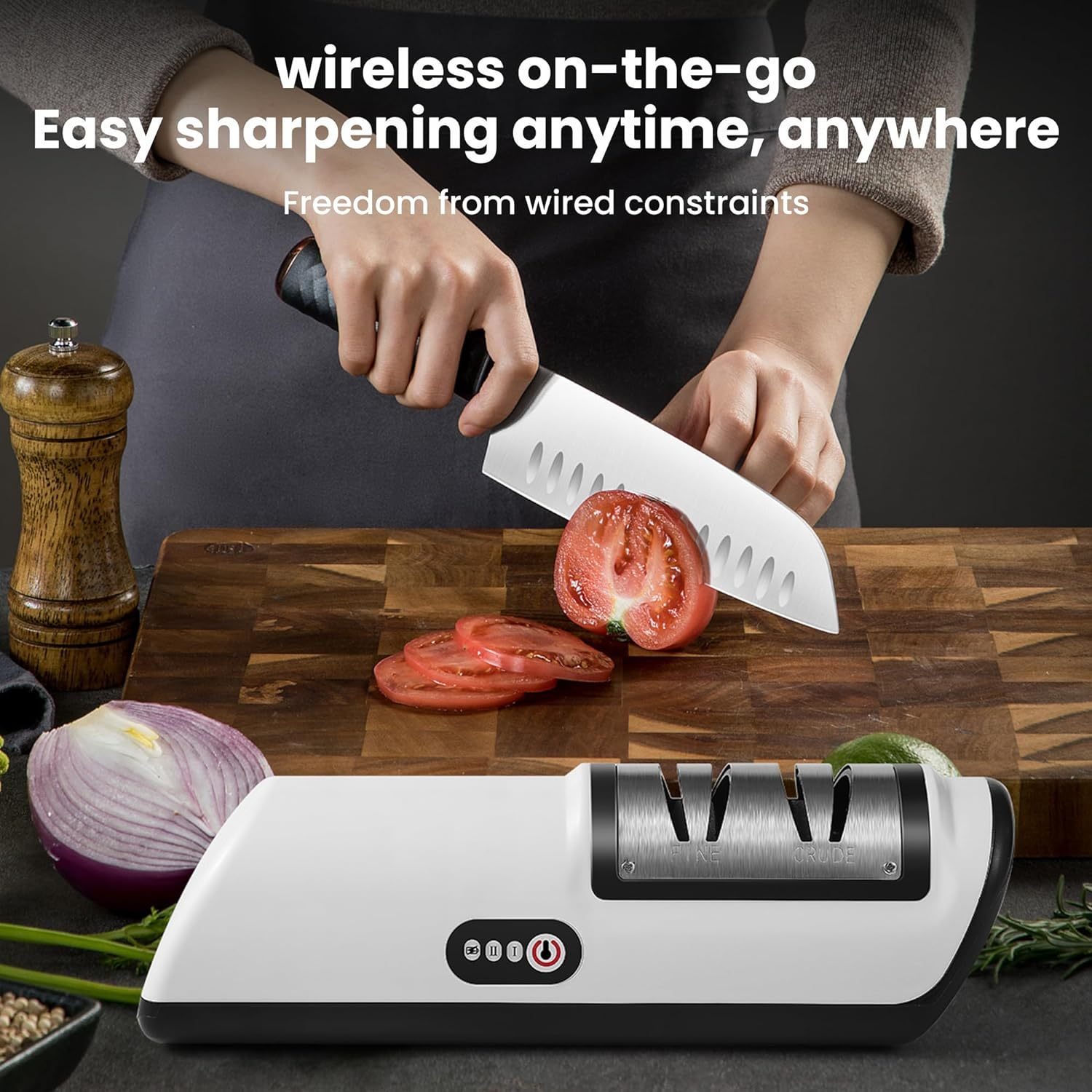 knife sharpener professional electric knife sharpener knife sharpener for kitchen knives with quick sharpening and polishing function easy to use for all kinds of kitchen knives details 7